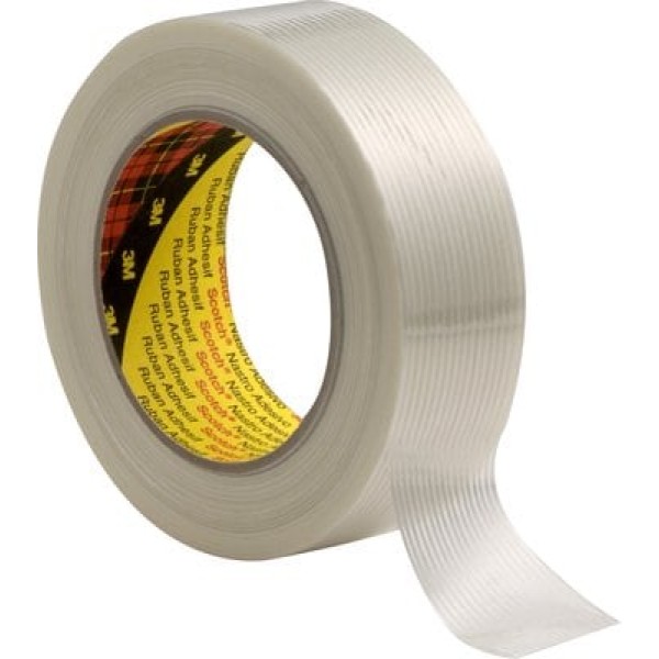 Scotch® Performance Filament Tape 895, Transparent, 19 mm x 50 m, 0.15 mm