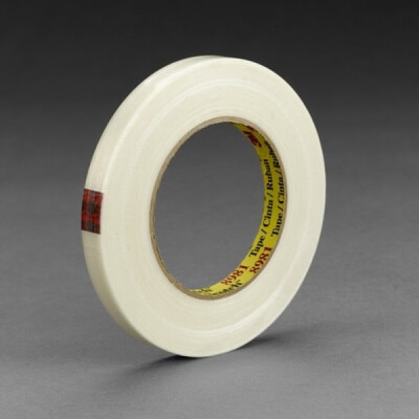Scotch® High Performance Filament Tape 8981, Transparent, 50 mm x 50 m, 0.17 mm