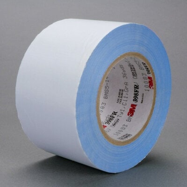 3M™ Flame Retardant Sealing Tape 398FR, White, 51 mm x 33 m, 0.18 mm