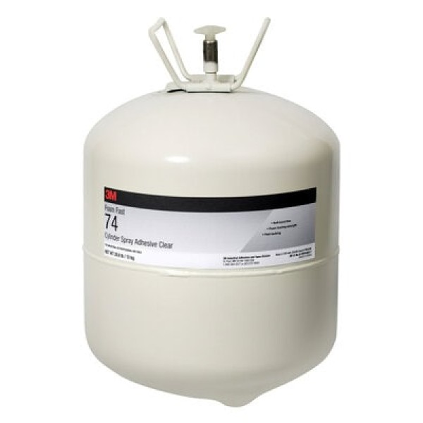 3M™ Foam Fast 74 Spray Adhesive, Transparent, 13 kg