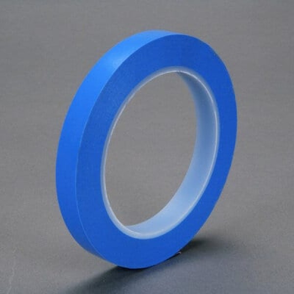 Scotch® High Temperature Fine Line Tape 4737T, Translucent Blue, 50 mm x 33 m, 0.137 mm