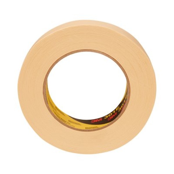 3M™ Performance Industrial Masking Tape 301E, Beige, 48 mm x 50 m