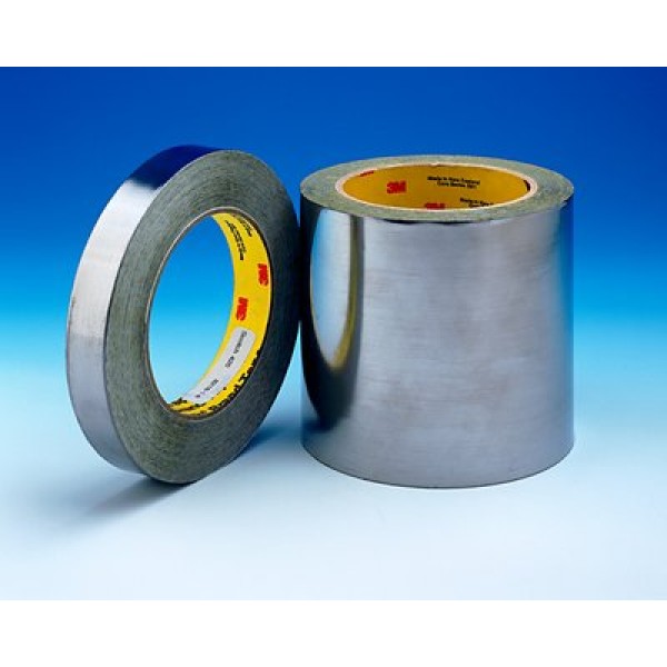 3M™ Lead Foil Tape 420, Silver, 25 mm x 33 m, 0.17 mm