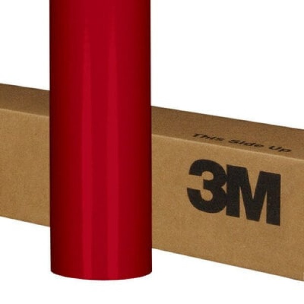 3M™ Controltac™ Graphic Film with Comply™ Adhesive 180mC-53, Cardinal Red, 1220 mm x 45.72 m