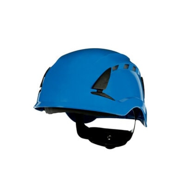 3M™ SecureFit™ X5500 Safety Helmet, Vented, CE, Blue, X5503V-CE