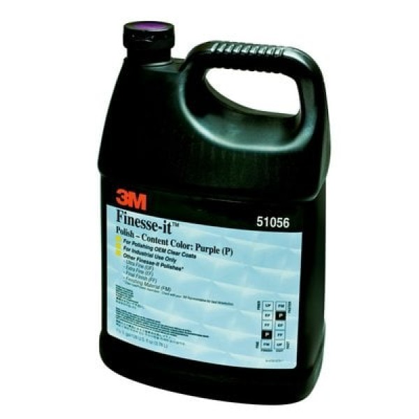 3M™ Finesse-it™ Polish - Series 100, 82877, Grey, Easy Clean Up, Litre, 12 ea/Case