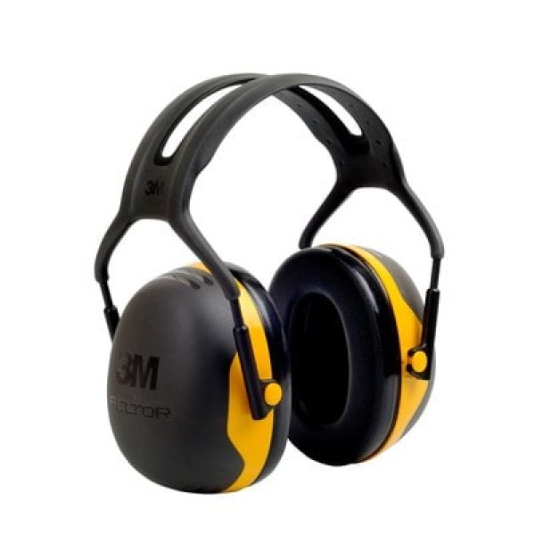 3M™ PELTOR™ Earmuffs, Yellow, Headband, X2A