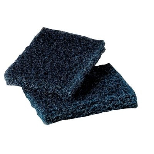 Scotch-Brite™ Heavy Duty Scouring Pads 450, Blue, Cash & Carry, 95 mm x 158 mm, 6/Pack