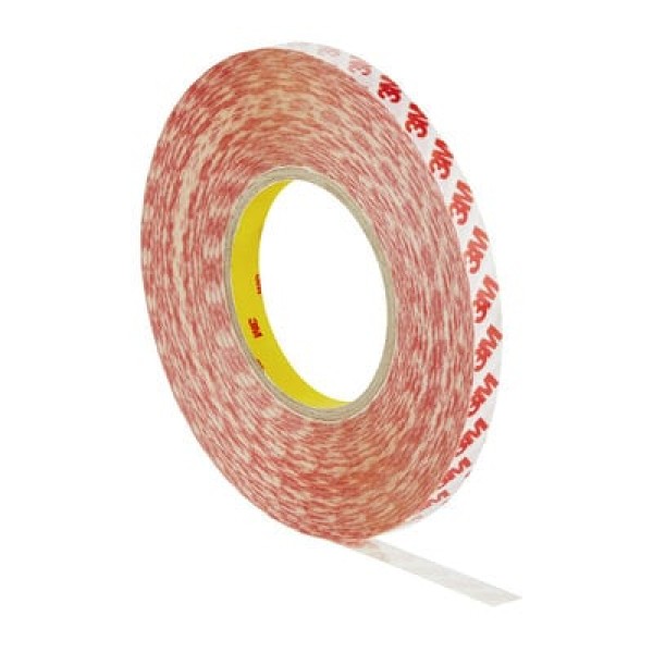 3M™ Double Coated Tape GPT-020F, Transparent, 19 mm x 50 m, 0.2 mm