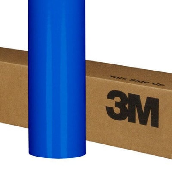 3M™ Scotchcal™ Translucent Graphic Film 3630-337, Process Blue, 1220 mm x 45.72 m
