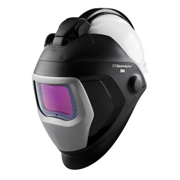 3M™ Speedglas™ Welding Helmets 9100 QR Series, with Welding Filter 9100XX, with 3M™ Safety Helmet H-701, 583625