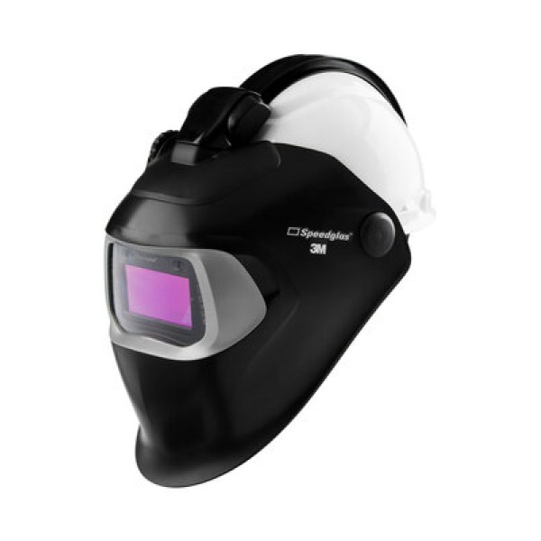 3M™ Speedglas™ Welding Helmets 100 QR Series, with Welding Filter 100V, with 3M™ Safety Helmet H-701, 783520
