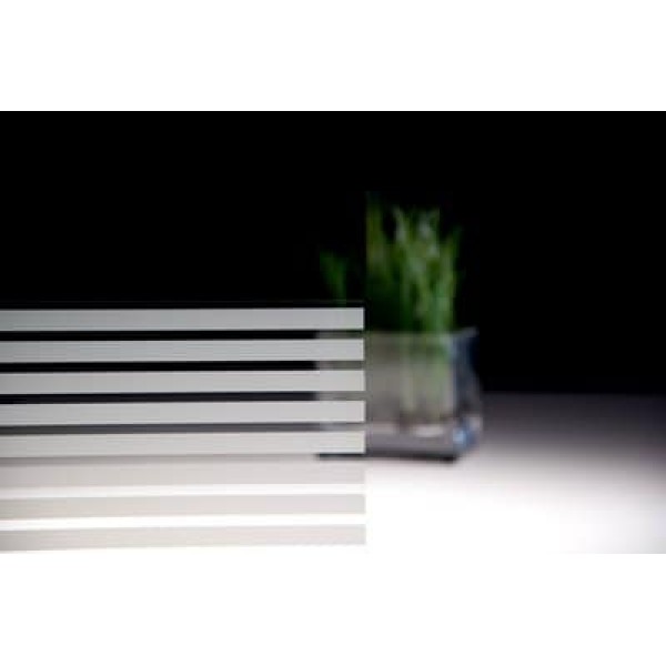3M™ FASARA™ Glass Finish Border, SH2FGSL-G, Slat Glace, 1270 mm x 30 m
