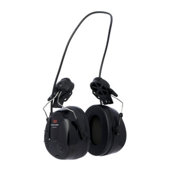3M™ PELTOR™ ProTac™ III Headset, 31 dB, Black, Hard Hat Attached, MT13H221P3E