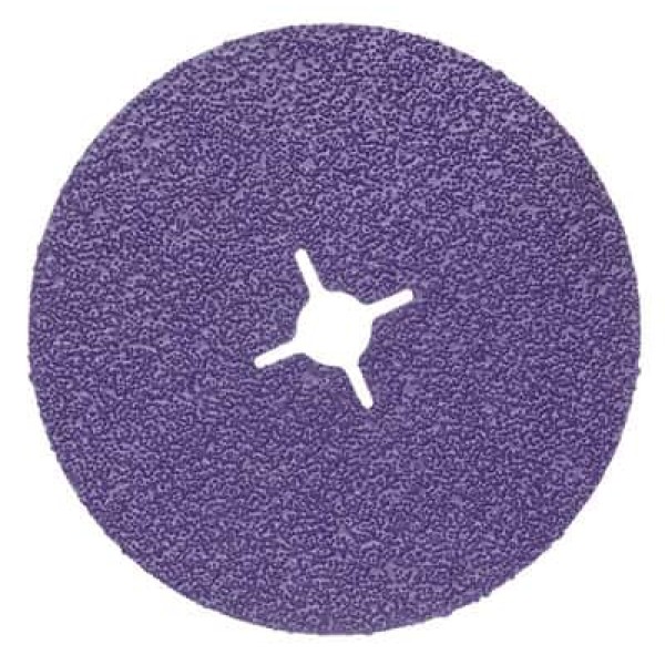 3M™ Cubitron™ II Fibre Disc 982CX Pro, 83326, 36+, 150 mm x 22.23 mm, Slotted,  25 per inner, 100 per case