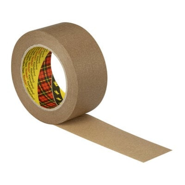 Scotch® Performance Box Sealing Tape 3444, Brown, 50 mm x 50 m
