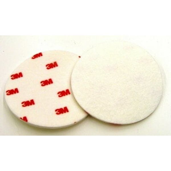 3M™ Finesse-It™ Buffing Pad, Red and White, 127 mm, Hard