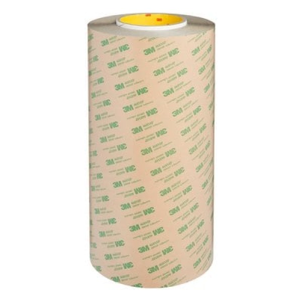 3M™ Adhesive Transfer Tape 468MP, Transparent, 1220 mm x 55 m, 0.13 mm