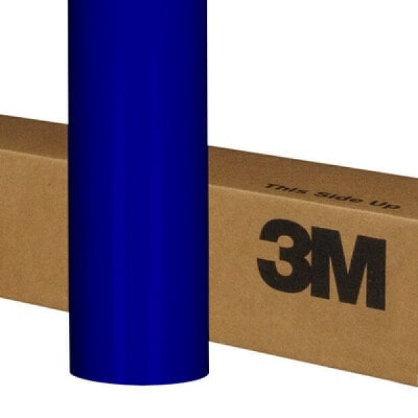 3M™ Controltac™ Graphic Film with Comply™ Adhesive 180mC-17, Vivid Blue, 1220 mm x 45.72 m