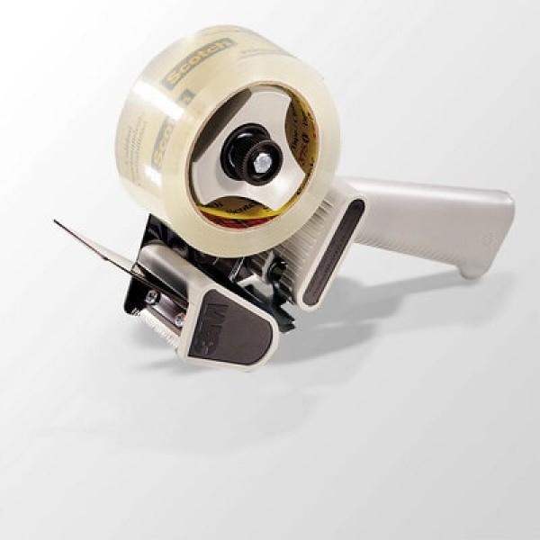 Scotch® Box Sealing Tape Dispenser H180, Brown/Grey, 50 mm