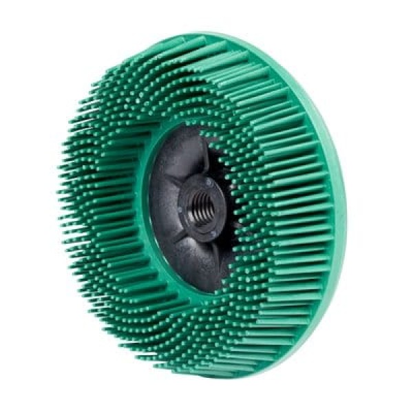 Scotch-Brite™ Bristle Disc BD-ZB, 115 mm, P50, Green, M14