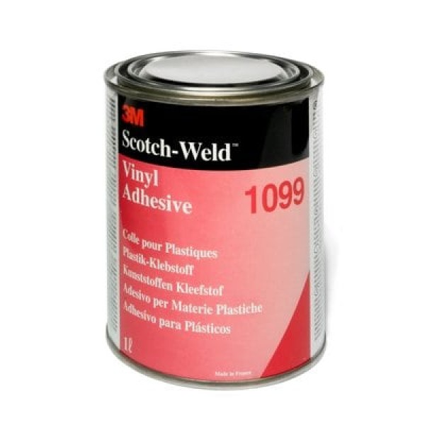 3M™ Nitrile High Performance Plastic Adhesive 1099, Tan, 1 L