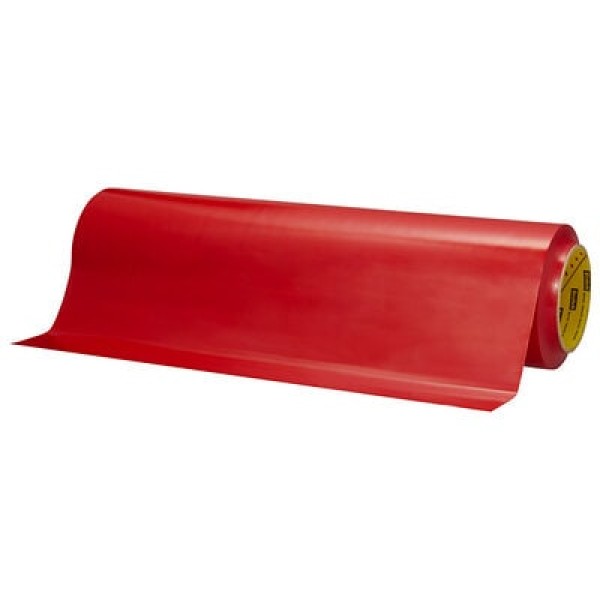 3M™ Vinyl Tape 471, Red, 1219 mm x 33 m, 0.14 mm, Untrimmed