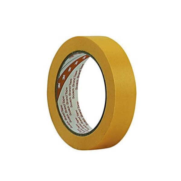 Scotch® Performance Masking Tape 244, Gold, 36 mm x 50 m