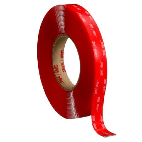 3M™ VHB™ Tape 4910F, Transparent, 9 mm x 33 m, 1.0 mm