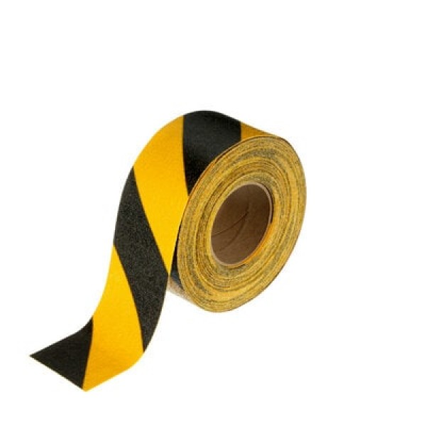3M™ Universal Anti-Slip Tape, Yellow/Black, 50 mm x 20 m, 1/Case