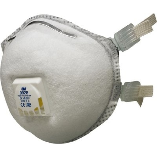 3M™ Welding Fume Respirator, FFP2, Valved, 9928