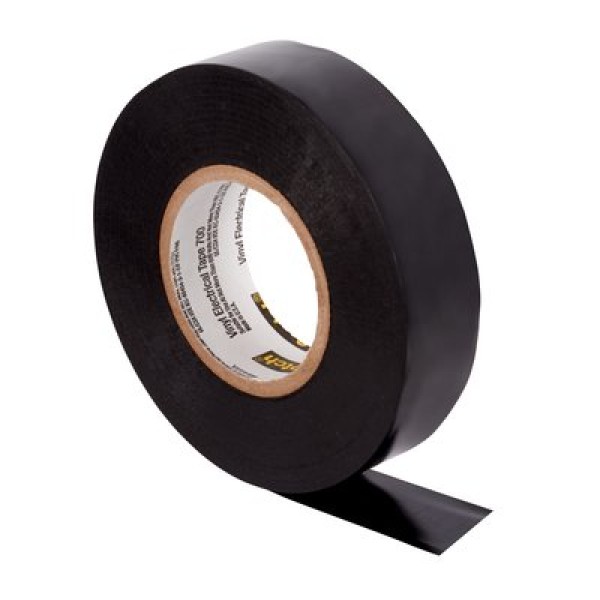 Scotch® Vinyl Electrical Tape 700, Black, 19 mm x 20 m