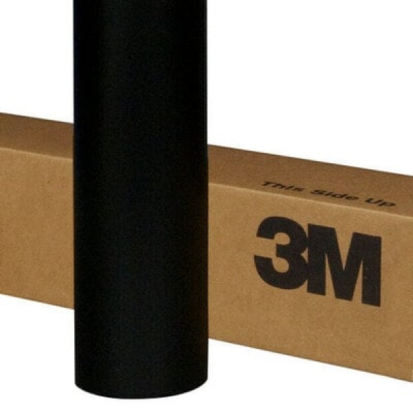 3M™ Scotchcal™ ElectroCut™ Graphic Film 7125-22, Matte Black, 1220 mm x 45.72 m