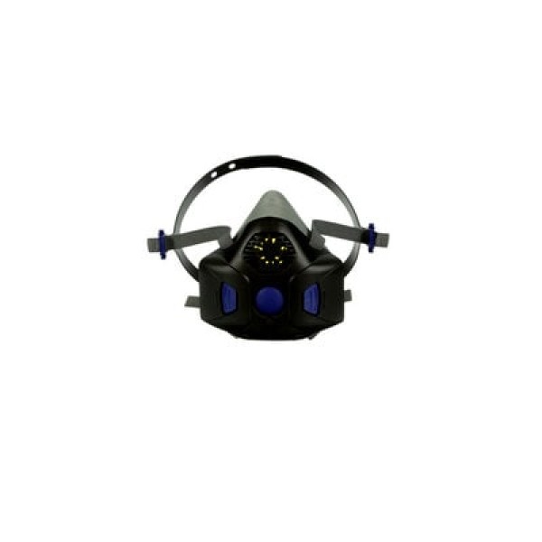 3M™ Secure Click™ Reusable Half Mask Respirator, Speaking Diaphragm, Small, HF-801SD