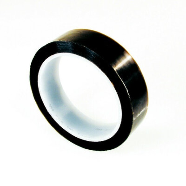 3M™ PTFE Film Electrical Tape 60, Translucent, Silicone Adhesive, 343 mm x 32 m x 0.1 mm, Log Roll, Plastic