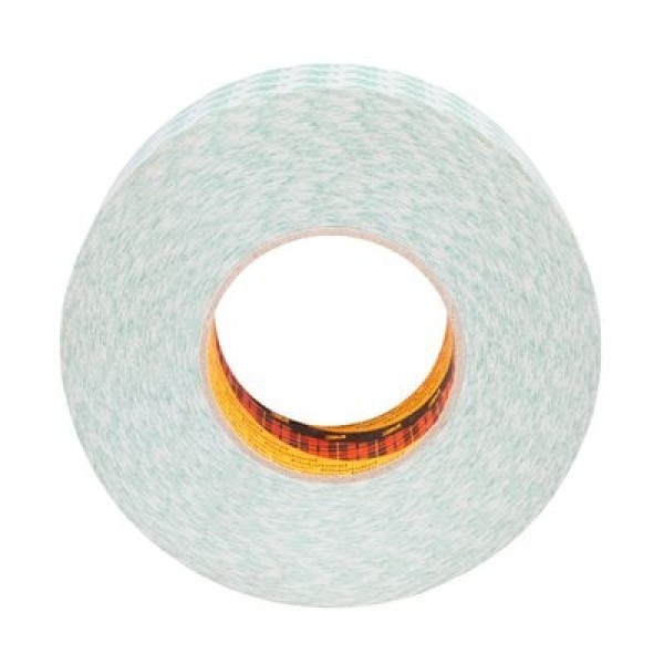 3M™ Double Coated PVC Tape 9087, White, 50 mm x 50 m, 0.26 mm