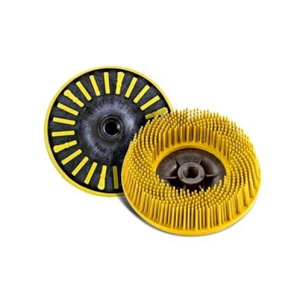 Scotch-Brite™ Bristle Disc BD-ZB, 115 mm, P80, Yellow, M14