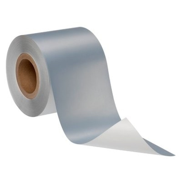 3M™ Thermal Transfer Polyester Label Material 7818EH, Silver Matte, 150 mm x 508 m