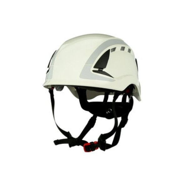 3M™ SecureFit™ X5000 Safety Helmet, Vented, Reflective, CE, White, X5001V-CE