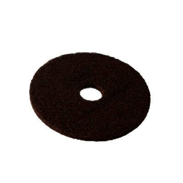 Scotch-Brite™ Floor Pads, Brown, 505 mm, 5/Case