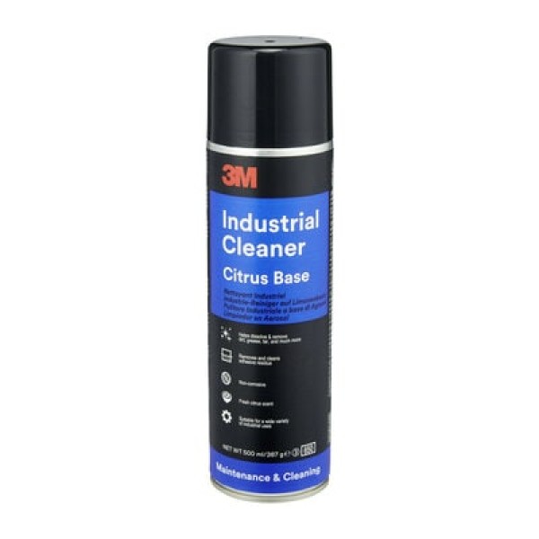 3M™ Industrial Cleaner Citrus Base, Transparent, 500 ml