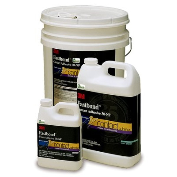 3M™ Fastbond™ Contact Adhesive 30NF, White, 5 L