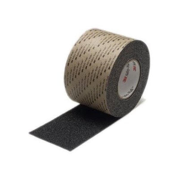 3M™ Safety-Walk™ Slip Resistant General Purpose Tape 600 Series, Black, 102 mm x 18.3 m, 1/Case