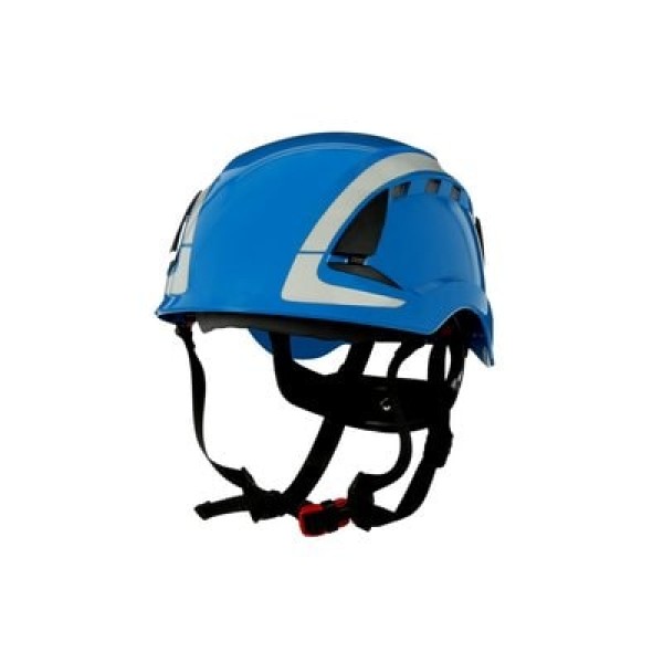 3M™ SecureFit™ X5000 Safety Helmet, Vented, Reflective, CE, Blue, X5003V-CE