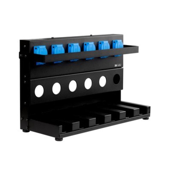 3M™ Powered Air Respirator Battery Charger for Adflo™, 6 Station, EU, 833706