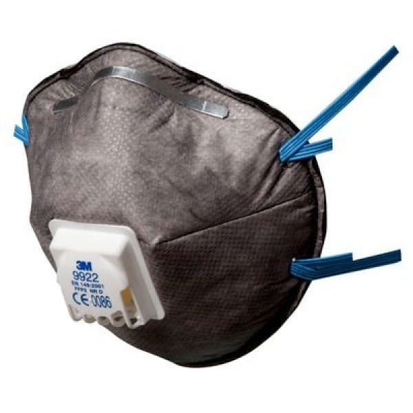 3M™ Speciality Particulate Respirator, FFP2, Valved, 9922