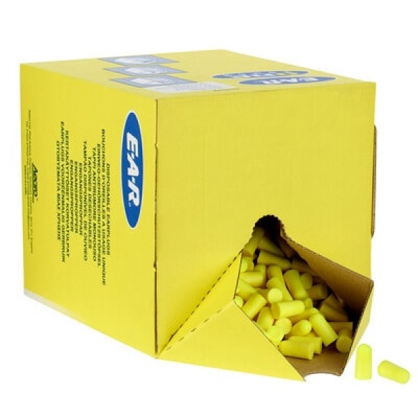 3M™ E-A-Rsoft™ Yellow Neons™ Earplugs, Top Up Bag, PD-01-010