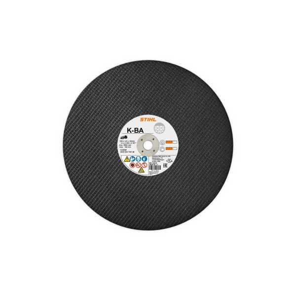Disc de debitat abraziv, beton/caramida, K-BA, 300mm/12