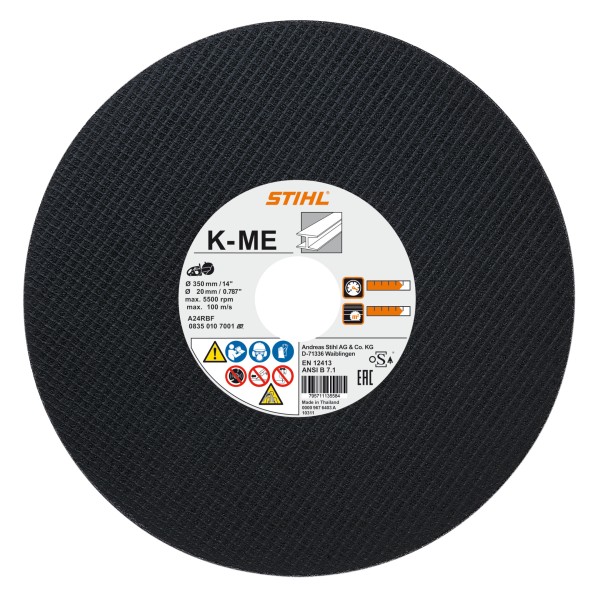 DISC ABRAZIV K-ME, PENTRU OŢEL