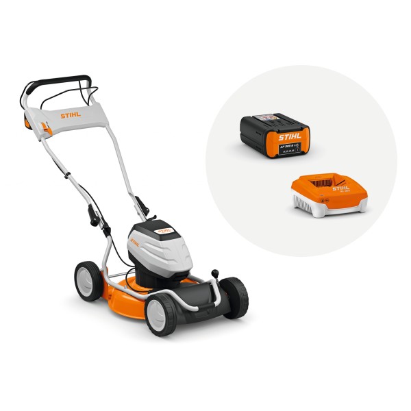 RMA 2 R MAŞINĂ DE TUNS IARBA CU ACUMULATOR, CU FUNCŢIE DE MULCIRE – SISTEM AP